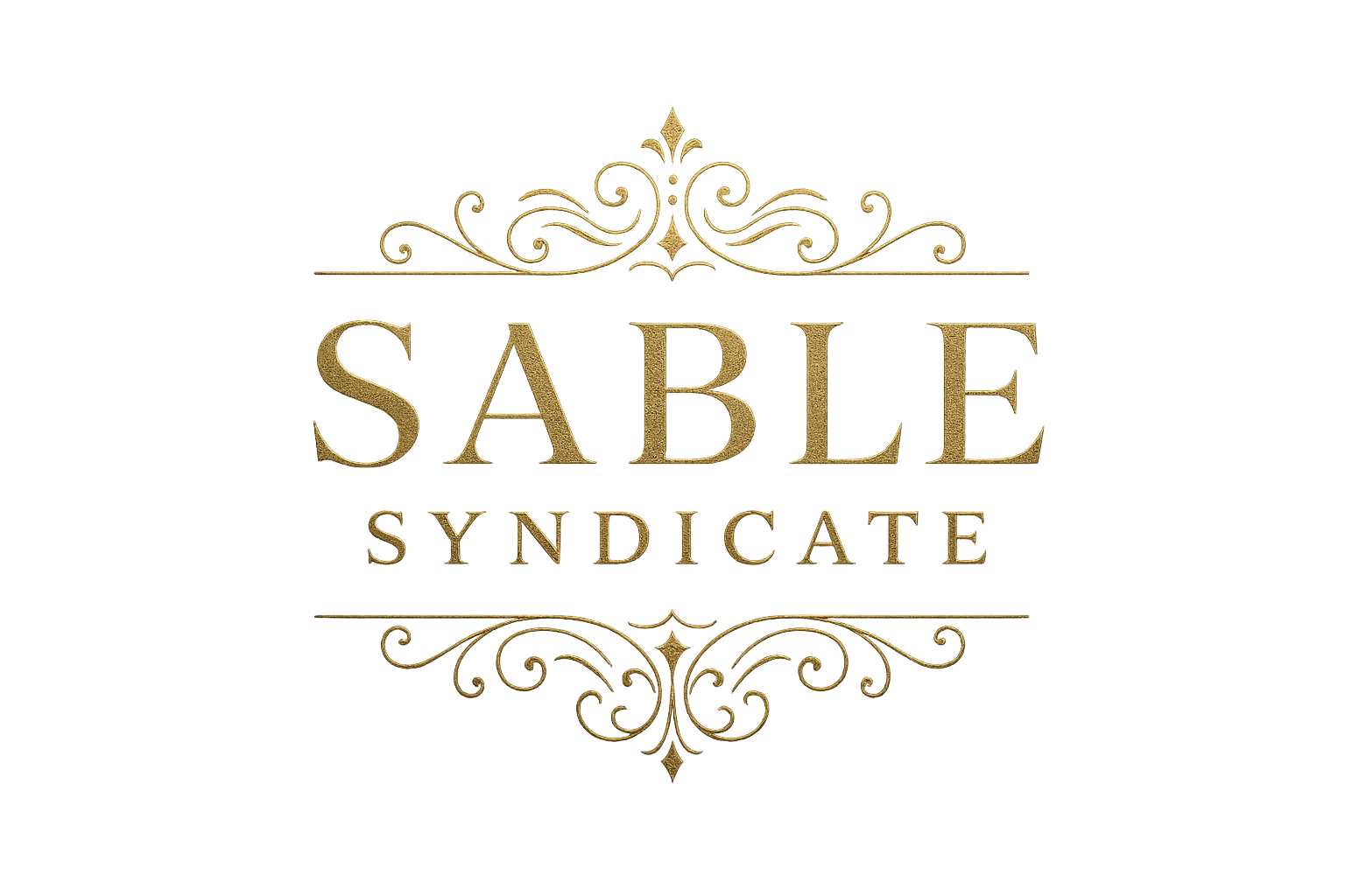 sable syndicate black and gold